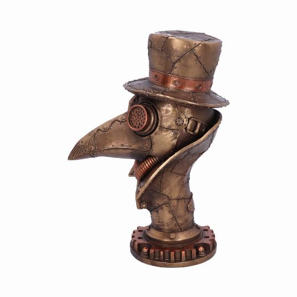 Photo #2 of product D5063R0 - Steampunk Beaky Plague Doctor Bust Figurine
