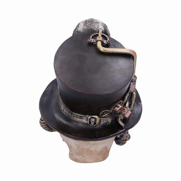 Photo #3 of product U4947R0 - Steampunk Breathe Easy Venetian Mask Skull Ornament