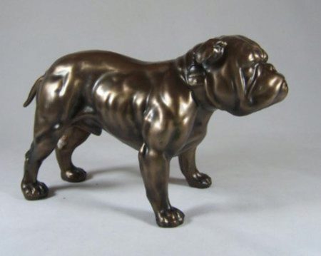 Photo of Bulldog Bronze Sculpture
