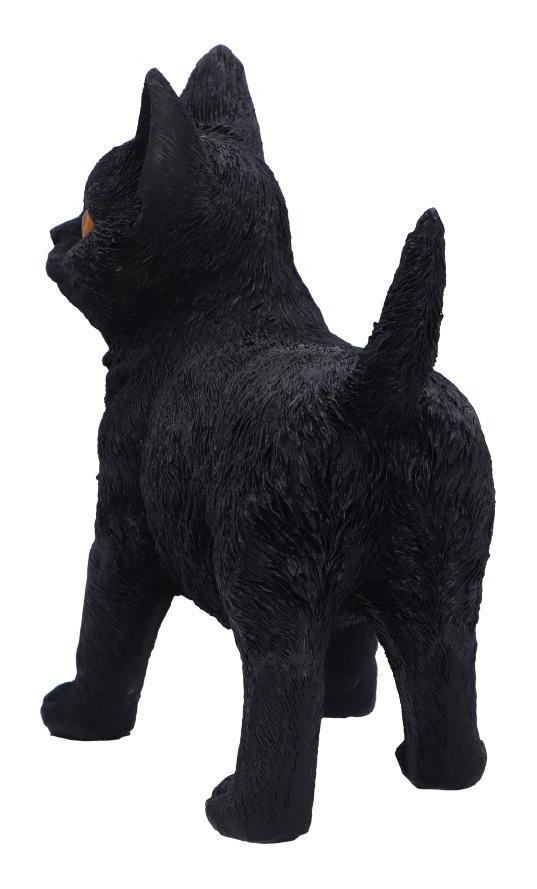 Photo #3 of product U6693A24 - Charmed Companion Black Cat Figurine 20cm