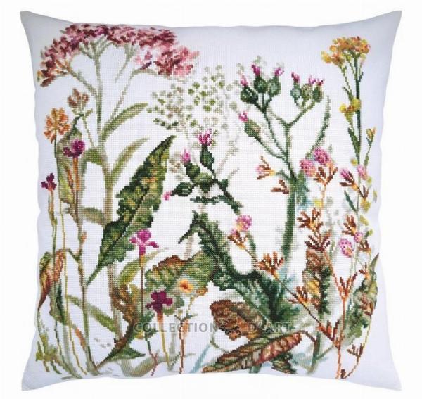 RIOLIS Tropical Bird Cross Stitch Kit - 7.5x35.5 Inch Floral Embroidery Kit For Beginners & Advanced Stitchers