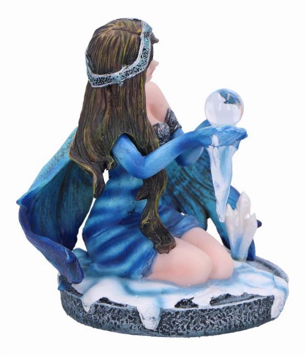 Photo #4 of product D6780B24 - Azura Blue Crystal Fairy Figurine