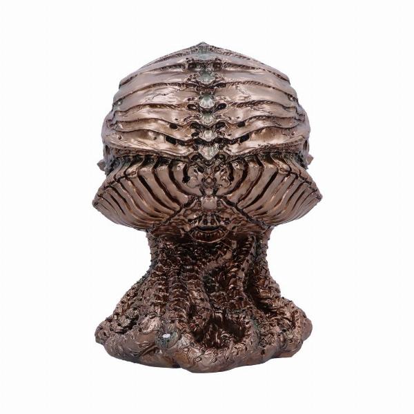 Photo #3 of product B6151W2 - James Ryman Bronze Cthulhu Skull 20cm