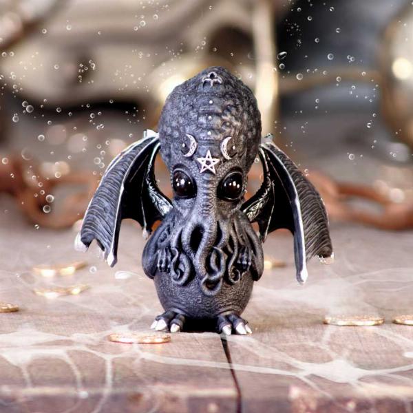 Photo #5 of product B5850U1 - Culthulhu Winged Occult Figurine 10.3cm