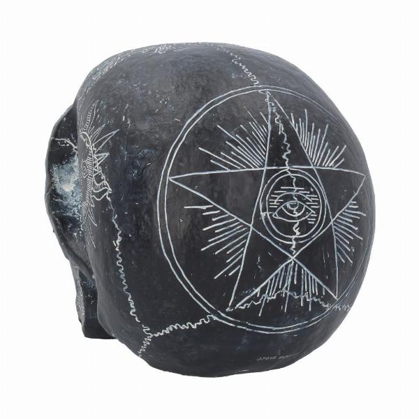 Photo #4 of product C3719K8 - Dark Spirits Spirit Board Skull Figurine 20cm