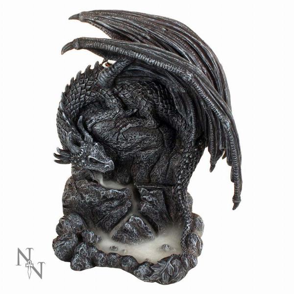 Photo #1 of product B1933F6 - Dragon Pool Backflow Incense Burner 19cm