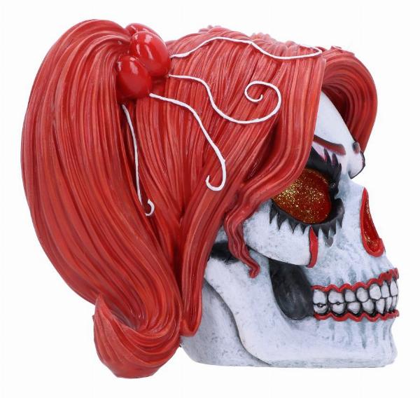 Photo #3 of product B6596B24 - Drop Dead Gorgeous - Cackle and Chaos Clown Doll Skull