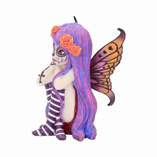 Photo #2 of product B2300F6 - Esmerelda Figurine Sugar Skull Fairy Ornament