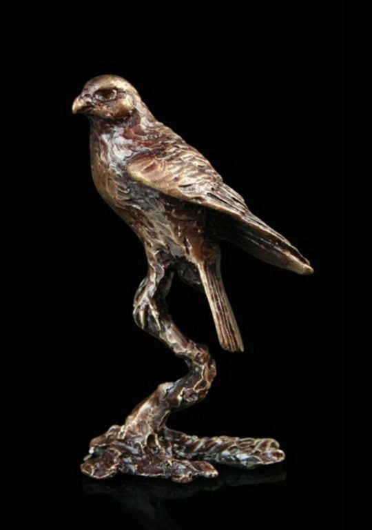 Photo of Falcon Bronze Miniature (Butler and Peach)