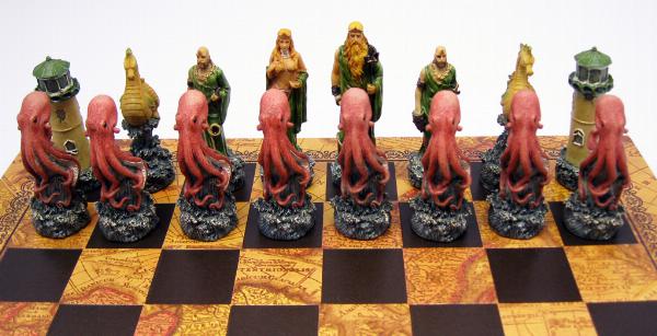 Photo of Fire vs Water Fantasy Chess Set