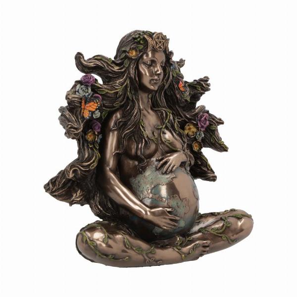 Photo #4 of product D6168W2 - Gaea Mother of all Life Bronze Figurine 18cm