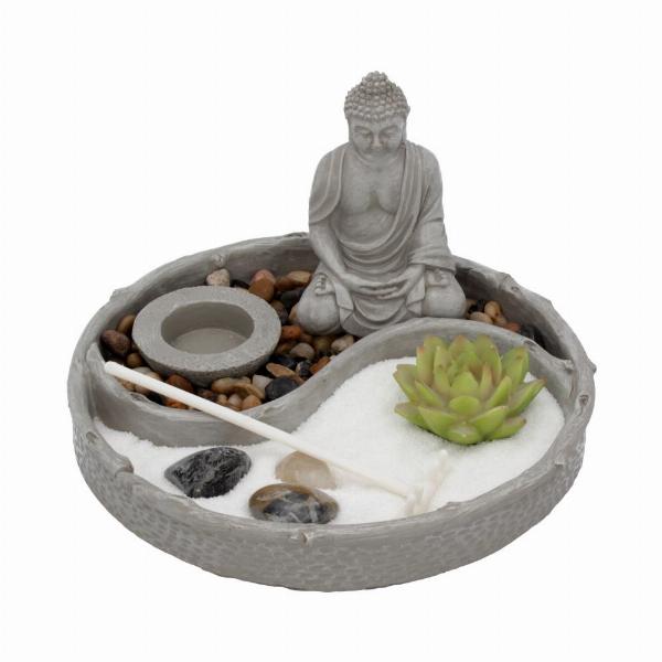 Photo #1 of product H4251M8 - Garden of Tranquility Zen Garden Buddha Ornament