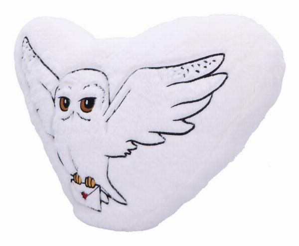 Photo #2 of product C6927C24 - Harry Potter White Fluffy Hedwig Owl Cushion