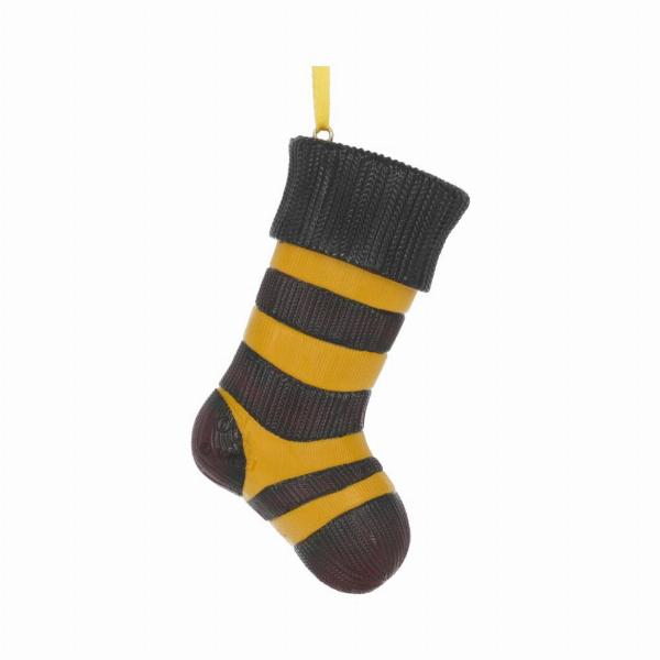 Photo #4 of product B5619T1 - Officially Licensed Harry Potter Hufflepuff Stocking Hanging Festive Ornament