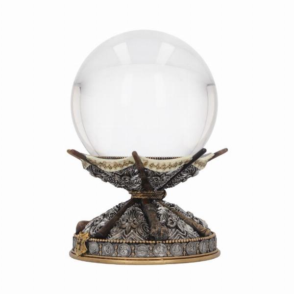 Photo #2 of product B6164W2 - Officially Licensed Harry Potter Wand Crystal Ball & Holder 16cm