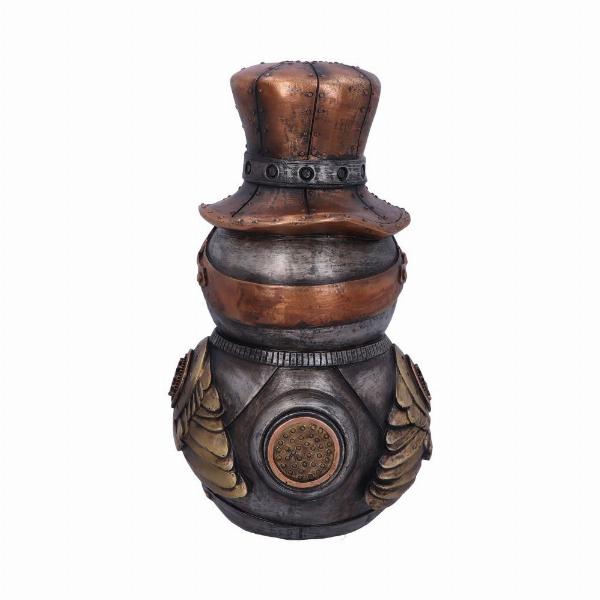 Photo #3 of product D5413T1 - Hootle 22.7cm Steampunk Owl with Top Hat Figurine