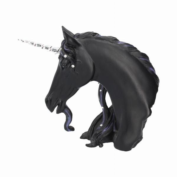 Photo #4 of product B1104D5 - Nemesis Now Jewelled Midnight Small Figurine Black Unicorn Ornament