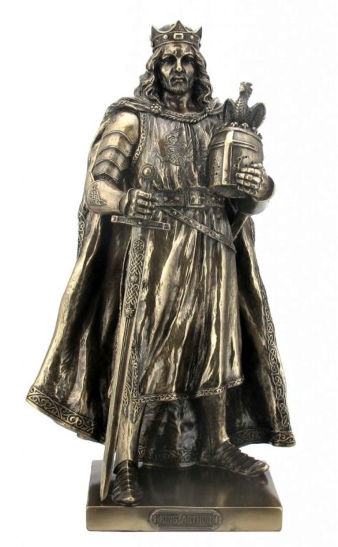 Photo of King Arthur Bronze Figurine