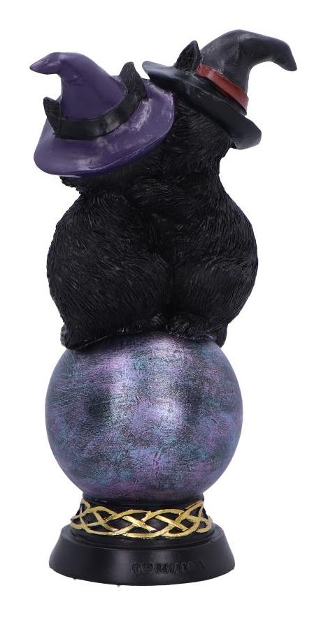 Photo #3 of product U7047M25 - Kittens Orbuculum Witches Cat Ornament