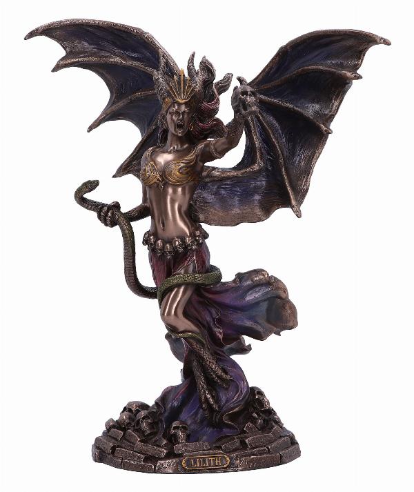 Photo #1 of product D6526Y3 - Lilith The First Wife bronze figurine