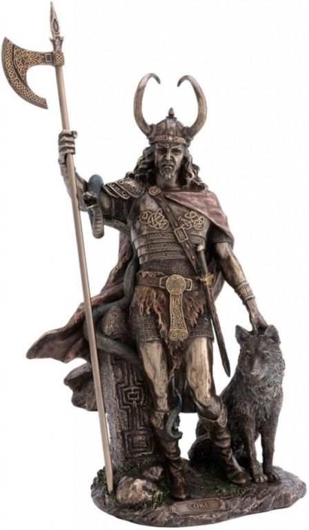 Photo of Loki Bronze Statue 35cm