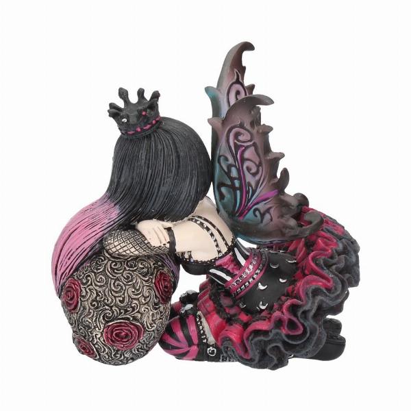 Photo #4 of product B2771G6 - Little Shadows Lolita Figurine Gothic Fairy and Sugar Skull Ornament