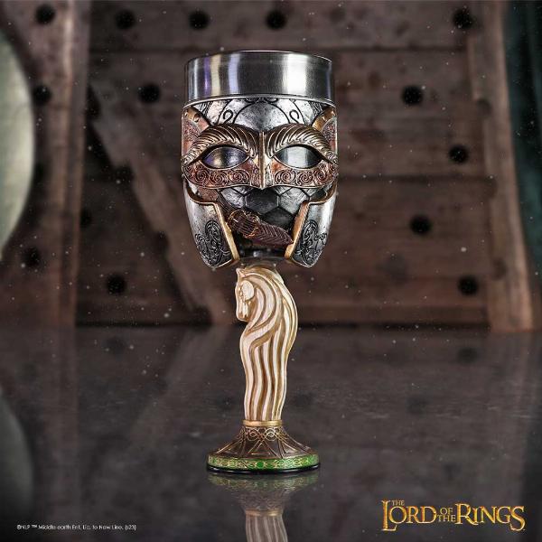 Photo #5 of product B6458X3 - Lord Of The Rings Collectible Rohan Goblet 19.5cm