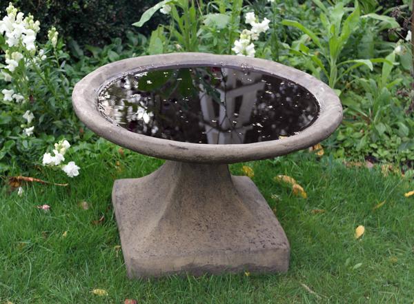 Photo of Low Stone Birdbath