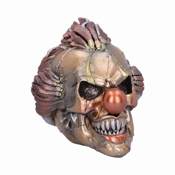 Photo #1 of product U5276S0 - Mechanical Laughter Horror Steampunk Clown Skull Ornament