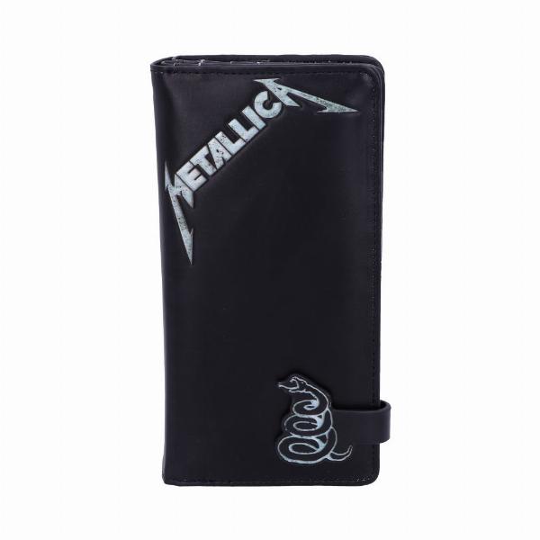 Photo #1 of product B5161R0 - Officially licensed Metallica Album Black Album Embossed Wallet Purse
