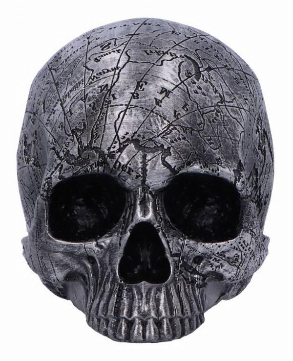 Photo #3 of product U6713A24 - Mind Map Skull Head 15cm