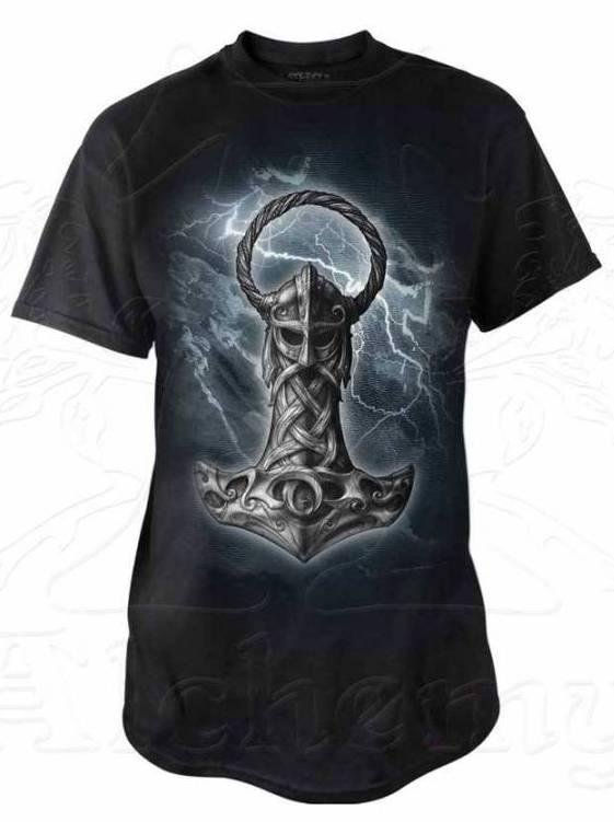 Photo of Mjolnir T Shirt Alchemy Gothic