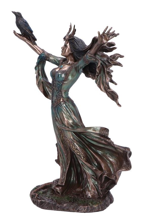 Photo #2 of product D6898C24 - Morgan Le Fay Bronze Figurine