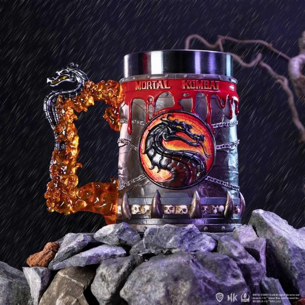 Photo #5 of product B6195W2 - Officially Licensed Mortal Kombat Tankard 15.5cm