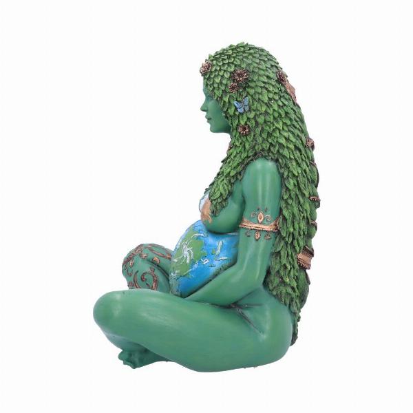 Photo #2 of product E5243S0 - Large Ethereal Mother Earth Gaia Art Statue Painted Figurine