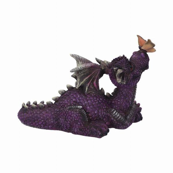 Photo #3 of product U5757U1 - Purple Dragon Figurine 22.3cm