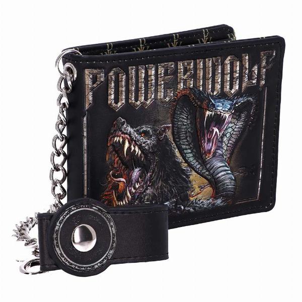 Photo #3 of product B5362S0 - Officially Licensed  Powerwolf Kiss of the Cobra King Embossed Wallet