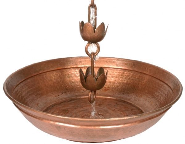 Photo of Rain Chain Splash Basin Accessory