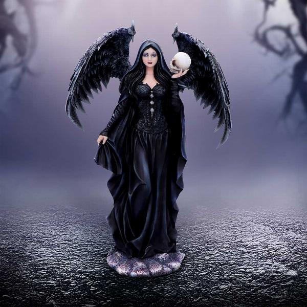 Photo #5 of product D7117B25 - Requiem Dark Gothic Angel Figurine