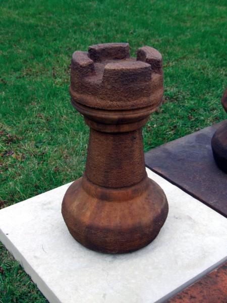 Photo of Rook Chess Piece Stone Ornament