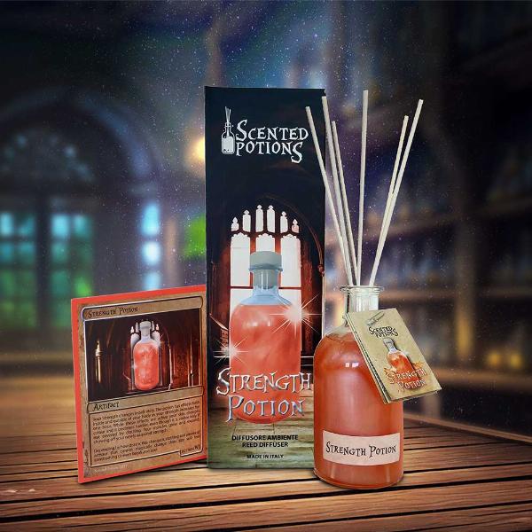 Photo #5 of product C6826B24 - Scented Potions Orange Shimmery Strength Fragrance Reed Diffuser