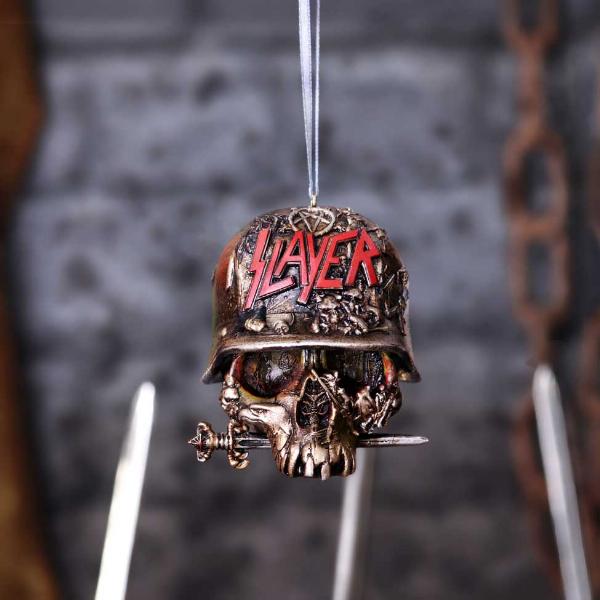 Photo #5 of product B5966V2 - Slayer Skull Hanging Ornament 8cm