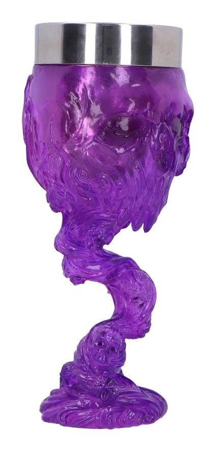 Photo #4 of product B6823B24 - Soul Spirit Clear Purple Skull Goblet