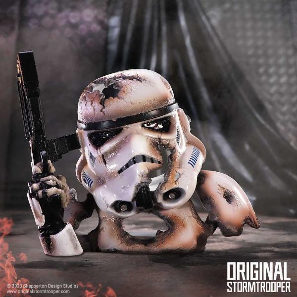 Photo #5 of product B6465X3 - Stormtrooper in battle Blasted Bust 23.5cm