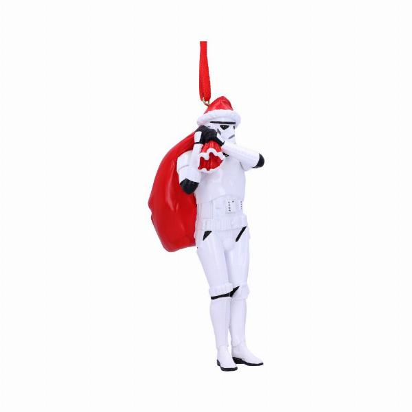 Photo #4 of product B5778U1 - Officially Licensed Stormtrooper Santa Sack Hanging Ornament 13cm