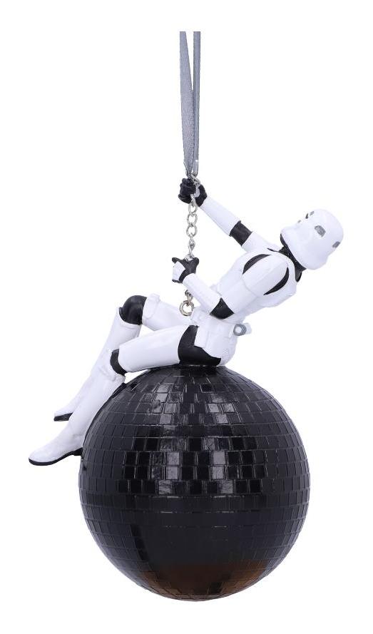 Photo #3 of product B6361X3 - Officially Licensed Original Stormtrooper Wrecking Ball Hanging Ornament 13cm