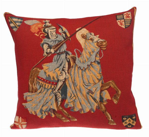 Phot of Templars Medieval Tapestry Cushion Ii