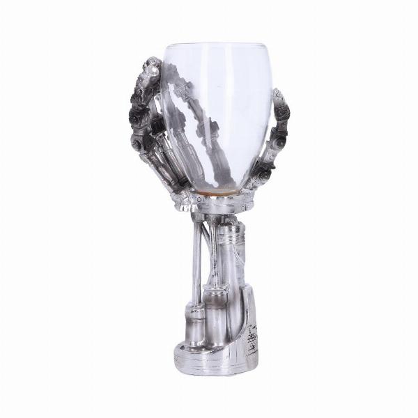 Photo #5 of product B1457D5 - Terminator 2 T-800 Hand Goblet Wine Glass Official Merchandise Judgment Day