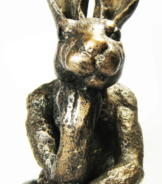 Photo of The Thinker Hare Sculpture (Old Masters)