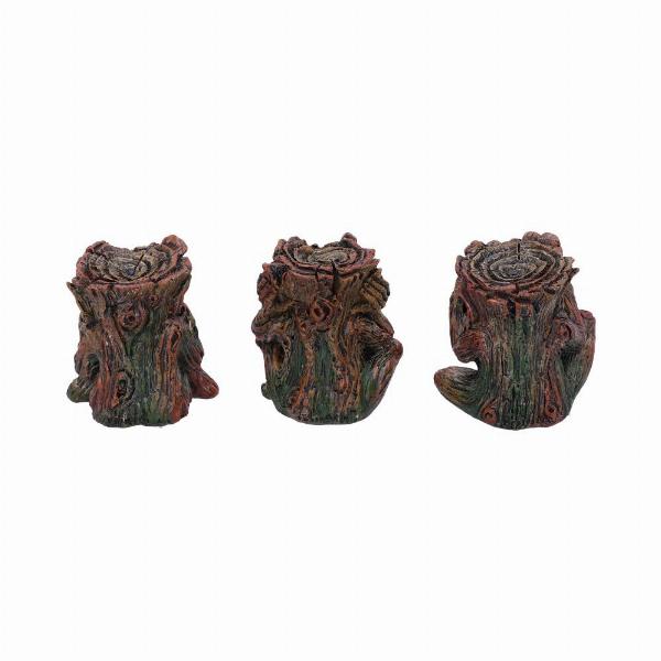 Photo #3 of product U5762U1 - Three Wise Tree Spirits Figurines 9.2cm